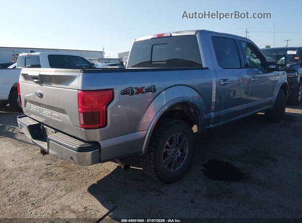 1FTEW1E59LKD96260 2020 FORD F150 Серебряный Задняя правая четверть