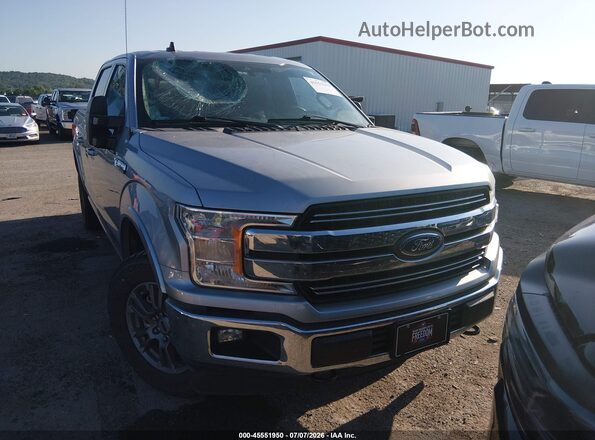 1FTEW1E59LKD96260 2020 FORD F150 Серебряный Вид щитка приборов