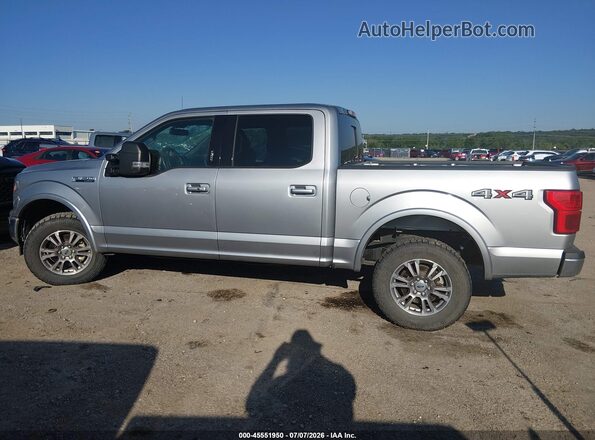 1FTEW1E59LKD96260 2020 FORD F150 Серебряный Панорамный вид салона 360°