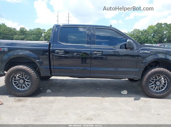 1FTEW1E59LKE41360 2020 FORD F150 Black Vista interior trasera
