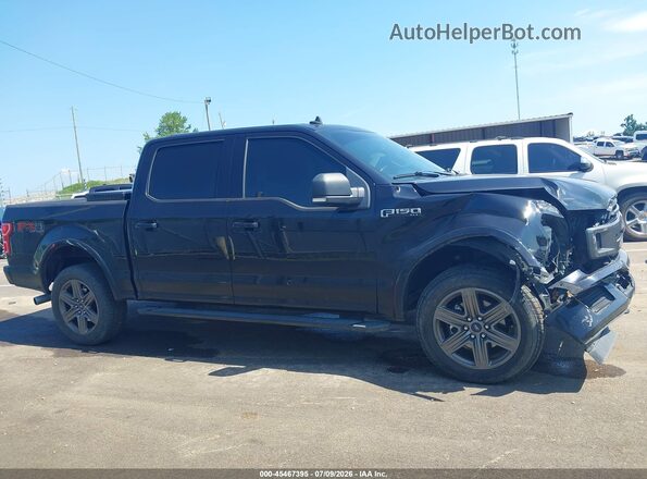 1FTEW1E59LKF51518 2020 FORD F150 Black Սալոնի հետևի տեսք