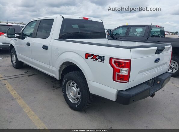 1FTEW1E5XJFD05101 2018 FORD F150 White Rear left