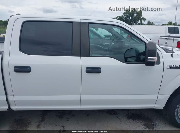 1FTEW1E5XJFD05101 2018 FORD F150 White Rear interior view