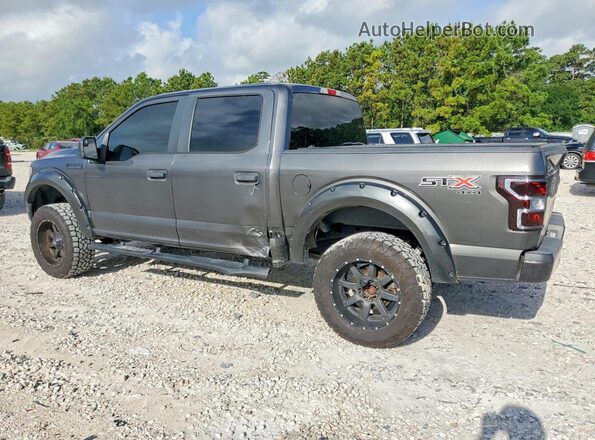 1FTEW1E5XJKC43769 2018 FORD F150 Gray უკანა მარცხენა