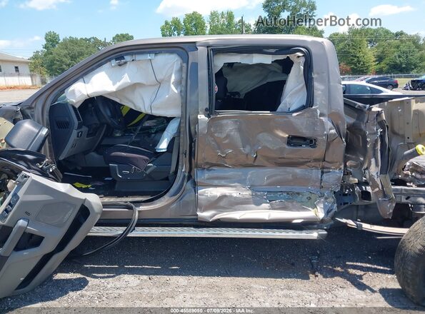 1FTEW1E5XJKC70468 2018 FORD F150 Коричневый Панорамный вид салона 360°