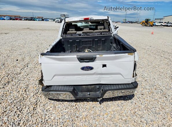 1FTEW1E5XJKD70943 2018 FORD F150 White Հետևի տեսք