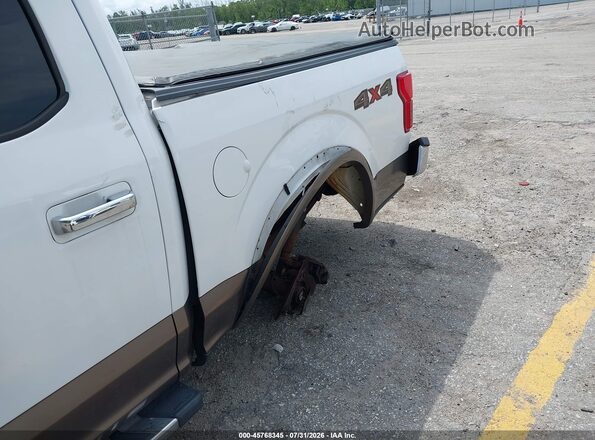 1FTEW1E5XJKE68533 2018 FORD F150 White Widok z przodu