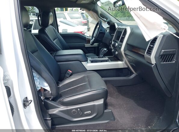 1FTEW1E5XJKE68533 2018 FORD F150 White Widok wnętrza z przodu