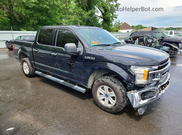 1FTEW1E5XKFA19217 2019 FORD F150 Black Front right