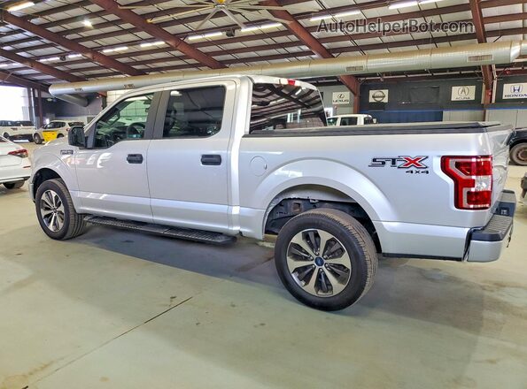 1FTEW1E5XKFC93985 2019 FORD F150 Silver უკანა მარცხენა