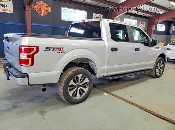 1FTEW1E5XKFC93985 2019 FORD F150 Silver უკანა მარჯვენა