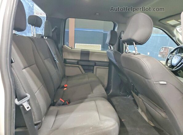 1FTEW1E5XKFC93985 2019 FORD F150 Silver უკანა სავარძლების ხედი