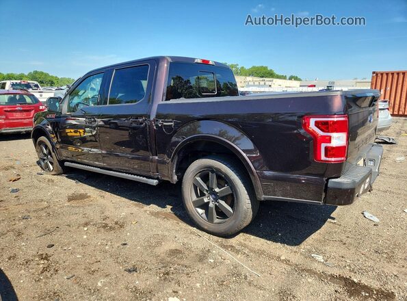 1FTEW1E5XKFD39279 2019 FORD F150 Brown Rear left