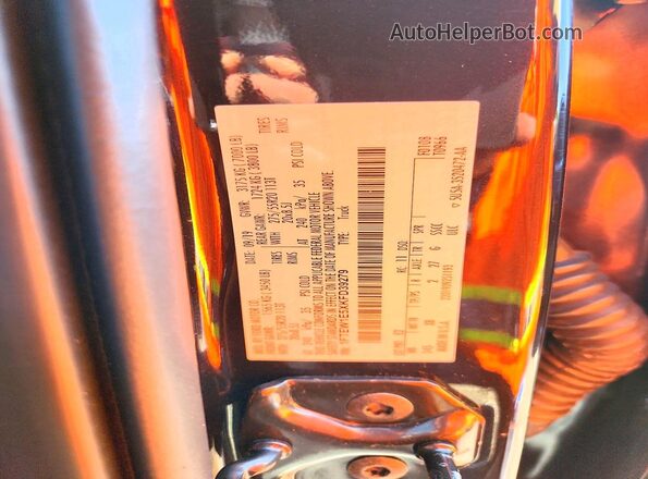 1FTEW1E5XKFD39279 2019 FORD F150 Brown Engine compartment view