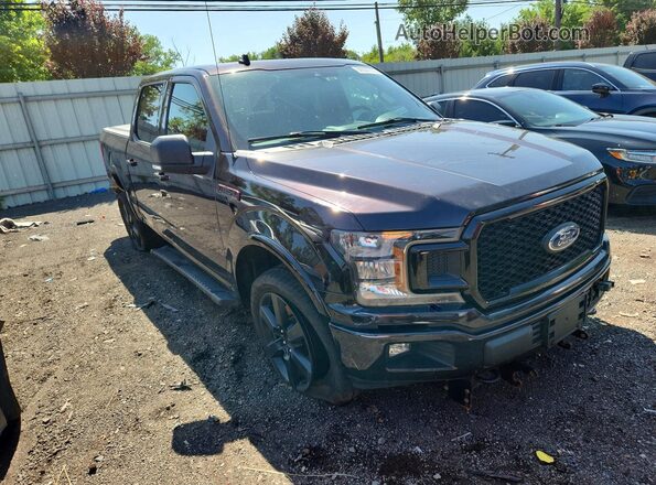 1FTEW1E5XKFD39279 2019 FORD F150 Brown Front right