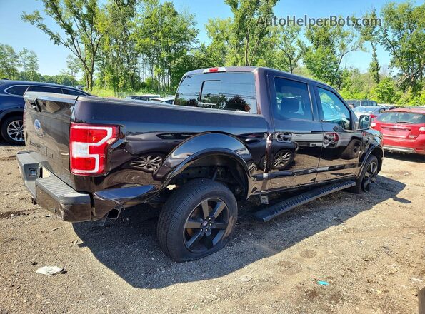 1FTEW1E5XKFD39279 2019 FORD F150 Brown Rear right