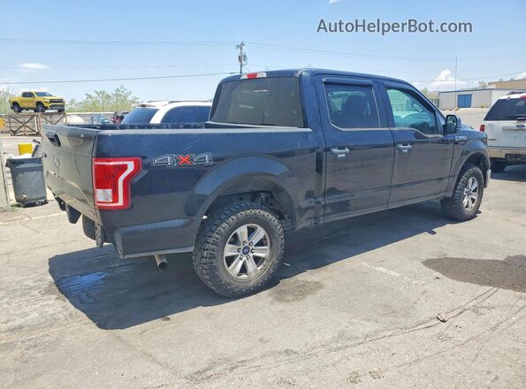 1FTEW1E80GFC59295 2016 FORD F150 Black Tył prawy