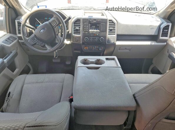 1FTEW1E80GFC59295 2016 FORD F150 Black Widok deski rozdzielczej