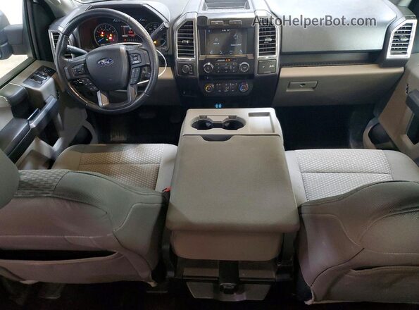 1FTEW1E80GKF77814 2016 FORD F150 White Vista del salpicadero