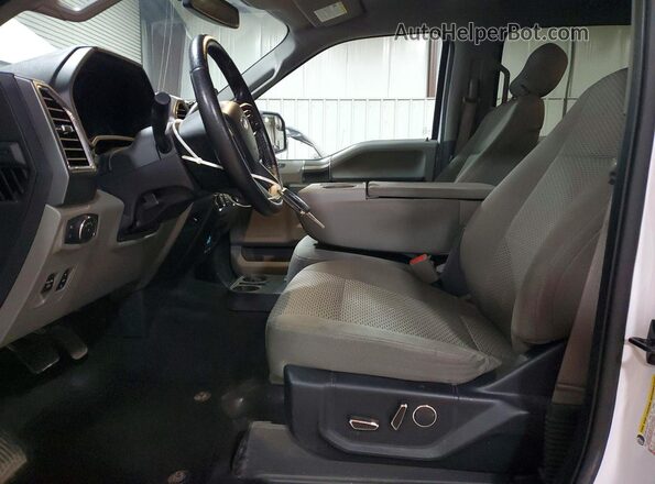 1FTEW1E80GKF77814 2016 FORD F150 White Vista interior delantera
