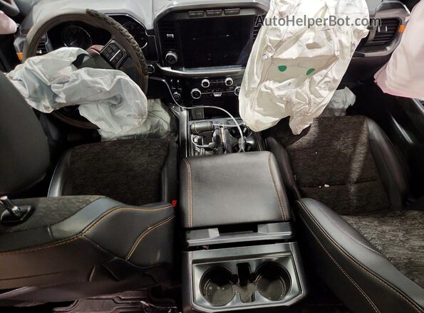 1FTEW1E80PFC70703 2023 FORD F150 Серый Вид панели приборов