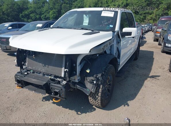 1FTEW1E80PFD23870 2023 FORD F150 Белый Передняя левая четверть
