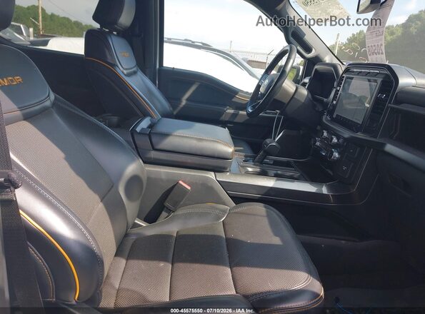 1FTEW1E80PFD23870 2023 FORD F150 Белый Вид салона спереди