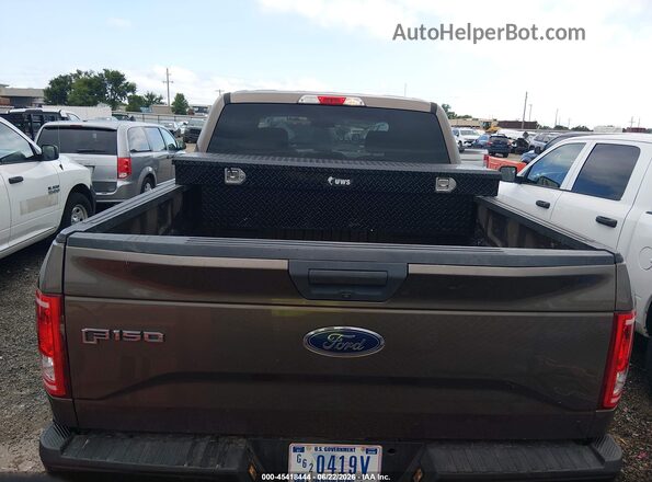 1FTEW1E82HKE26331 2017 FORD F150 Коричневый 