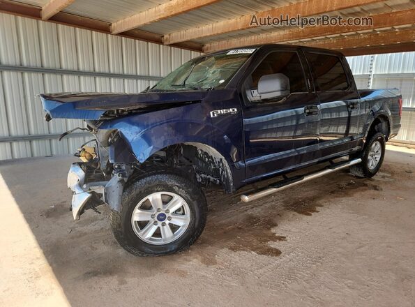 1FTEW1E83HKD82159 2017 FORD F150 Синий 