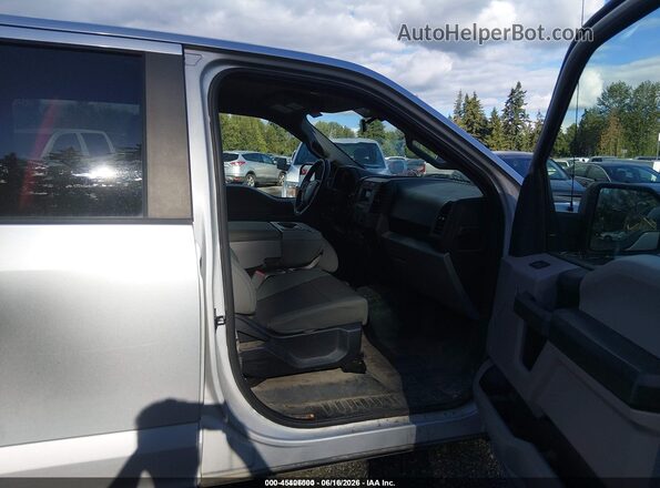 1FTEW1E83HKE26323 2017 FORD F150 Silver Սալոնի դիմացի տեսք