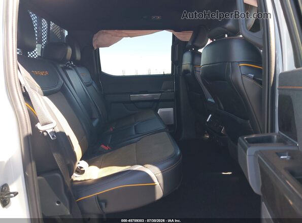 1FTEW1E83PFB34078 2023 FORD F150 Gray Vista de la etiqueta del VIN
