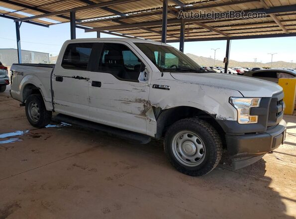1FTEW1E84HKD61501 2017 FORD F150 Белый Передняя правая четверть