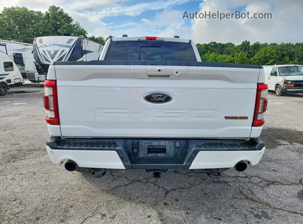 1FTEW1E84MFC31088 2021 FORD F150 White Rear view