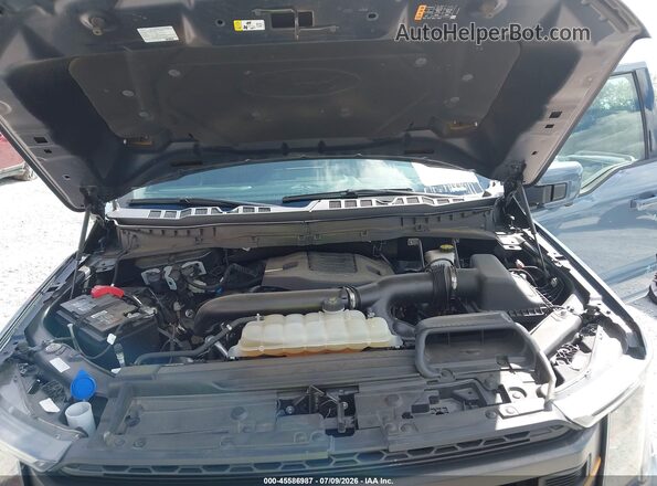 1FTEW1E84PFD30580 2023 FORD F150 Blue Вид ззаду