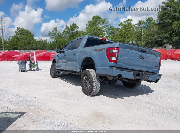 1FTEW1E84PFD30580 2023 FORD F150 Blue Задня ліва чверть