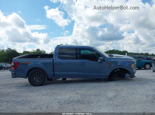 1FTEW1E84PFD30580 2023 FORD F150 Blue Панорамний вид салону 360°
