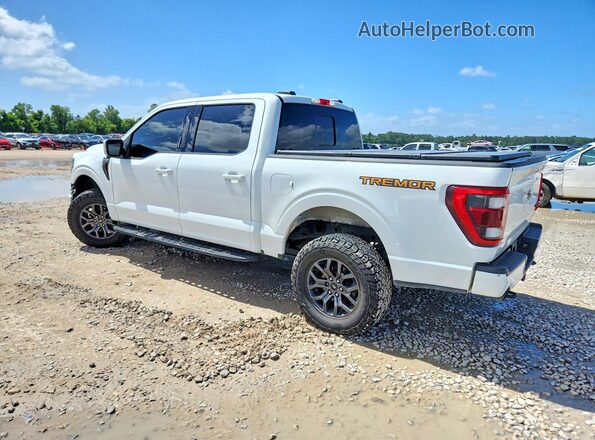 1FTEW1E85NFA04526 2022 FORD F150 White Հետևի ձախ