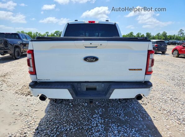 1FTEW1E85NFA04526 2022 FORD F150 White Հետևի տեսք