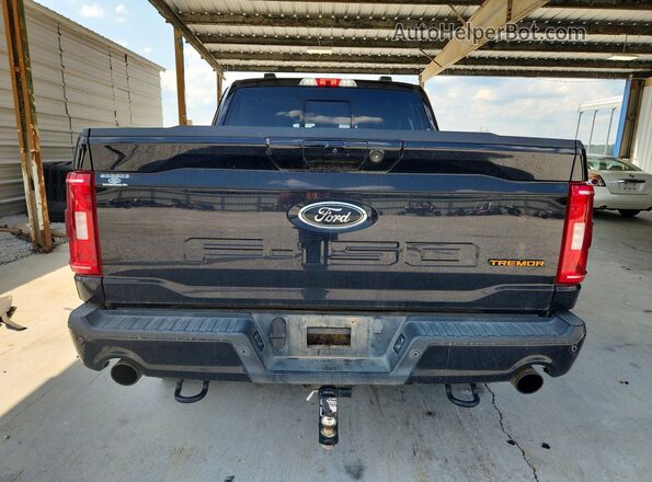 1FTEW1E85NFB07090 2022 FORD F150 Black Widok z tyłu
