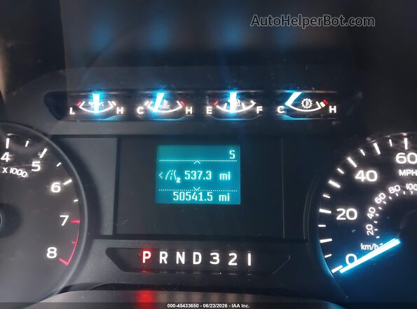 1FTEW1E86HFB90761 2017 FORD F150 Blue Engine compartment view