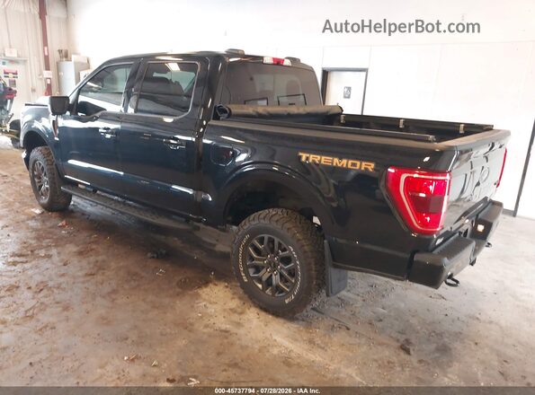 1FTEW1E86NFB08216 2022 FORD F150 Черный Задняя левая четверть