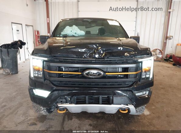 1FTEW1E86NFB08216 2022 FORD F150 Черный Вид щитка приборов