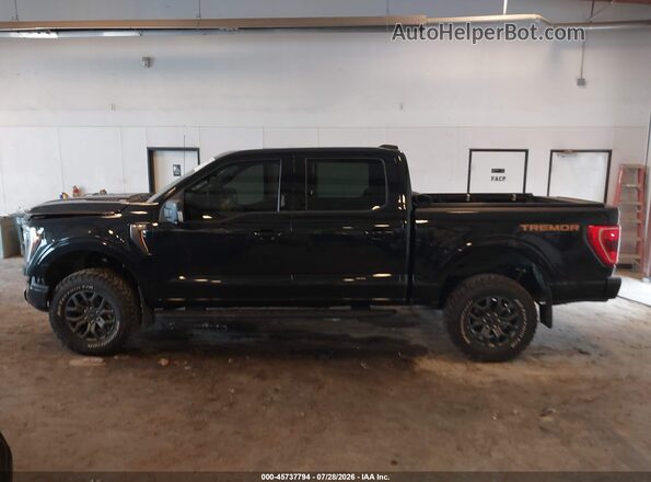 1FTEW1E86NFB08216 2022 FORD F150 Черный Панорамный вид салона 360°