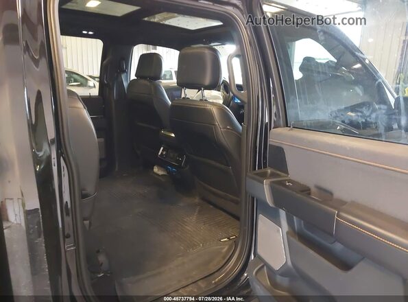 1FTEW1E86NFB08216 2022 FORD F150 Черный Вид наклейки с VIN-кодом