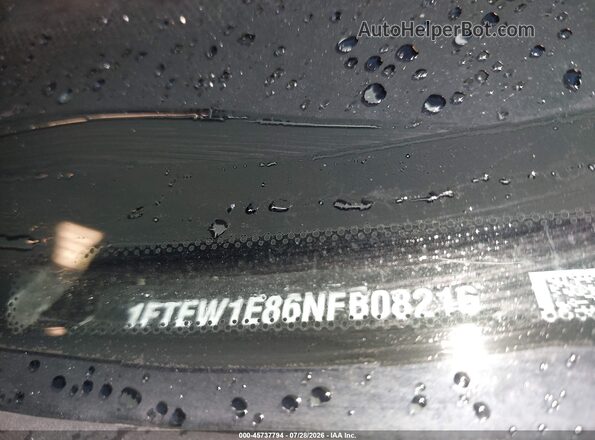 1FTEW1E86NFB08216 2022 FORD F150 Черный Вид подкапотного пространства