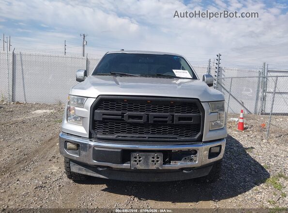 1FTEW1E88HFC09214 2017 FORD F150 Silver Սարքավորումների վահանակի տեսք