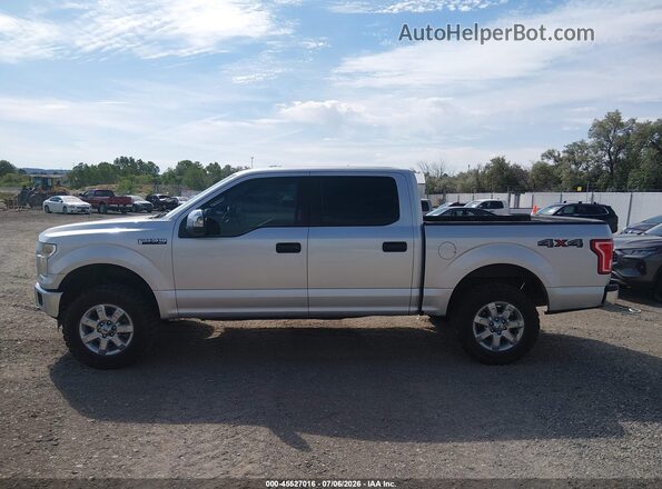 1FTEW1E88HFC09214 2017 FORD F150 Silver Սալոնի 360 աստիճան տեսք