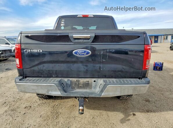 1FTEW1E88HFC85547 2017 FORD F150 Black Հետևի տեսք