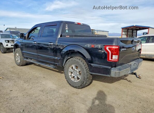 1FTEW1E88HFC85547 2017 FORD F150 Black Հետևի ձախ
