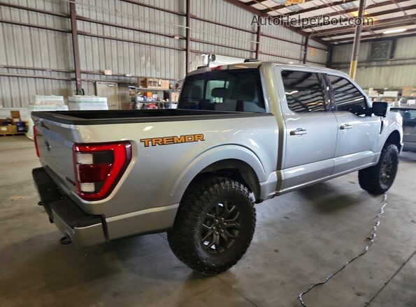 1FTEW1E88NFB30976 2022 FORD F150 Silver Rear right